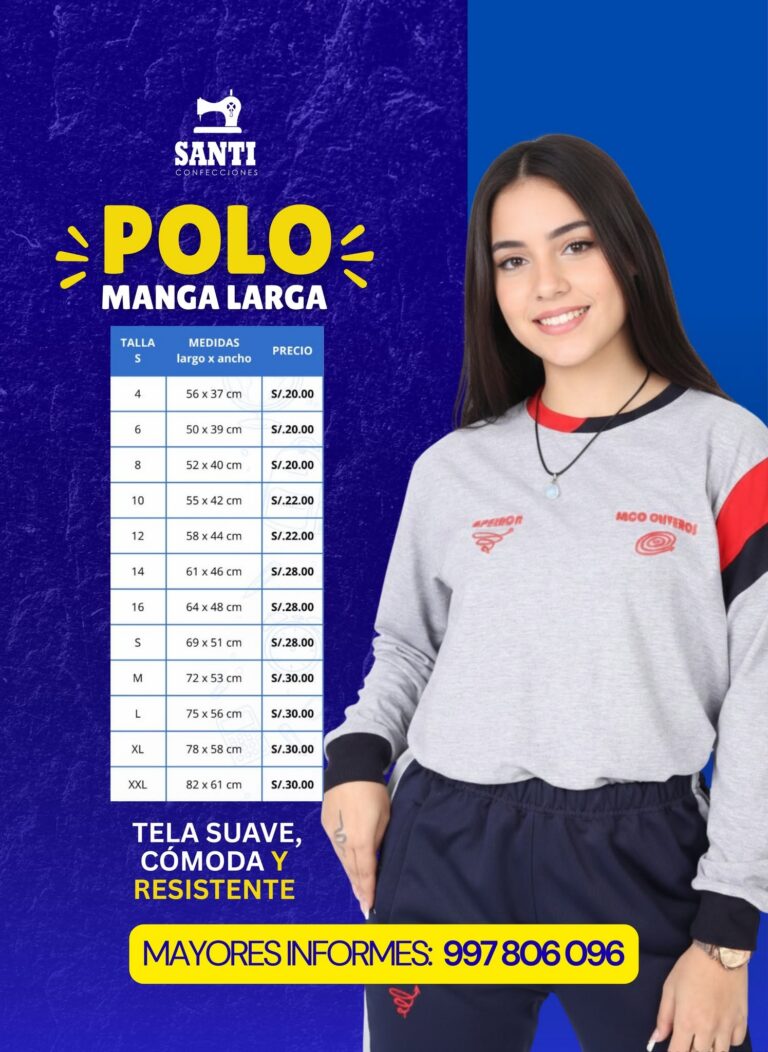 Polo manga larga de Saco Oliveros