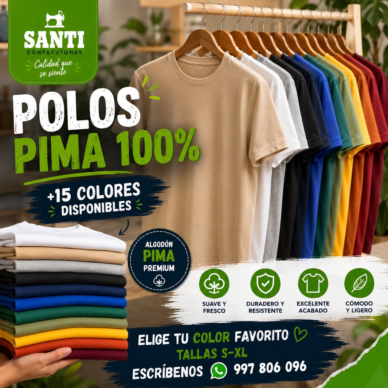 Escena promocional uniforme escolar